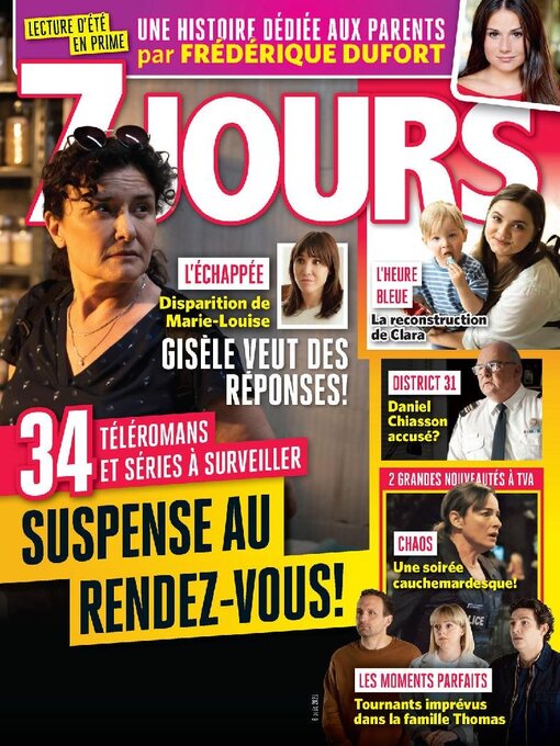 Title details for 7 Jours by TVA Publications Inc. - Available